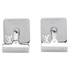 ルイ ヴィトン シャンゼリゼ ブトン ドゥ マンシェット カフス M65043 シルバー メタル メンズ LOUIS VUITTON 【中古】