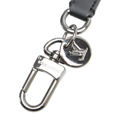 ルイ ヴィトン タイガラマ ポルト クレ スリム ドラゴンヌ キーリング M77157 シルバー ブラック メタル PVC レディース LOUIS VUITTON 【中古】