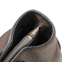 セリーヌ ブギーバッグ ハンドバッグ ブラウン レザー レディース CELINE 【中古】