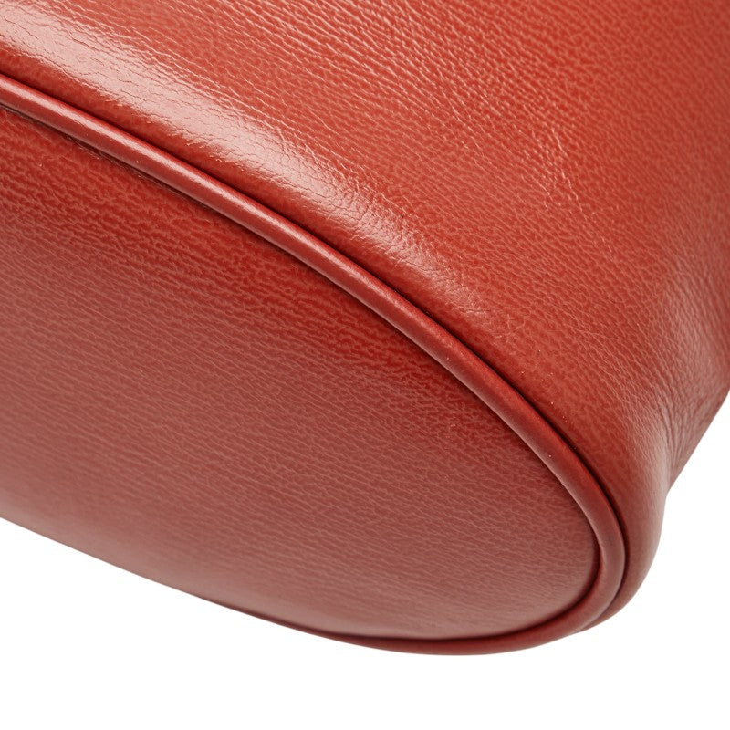 ロエベ バラスケス ハンドバッグ バニティバッグ ブラウン レザー レディース LOEWE 【中古】