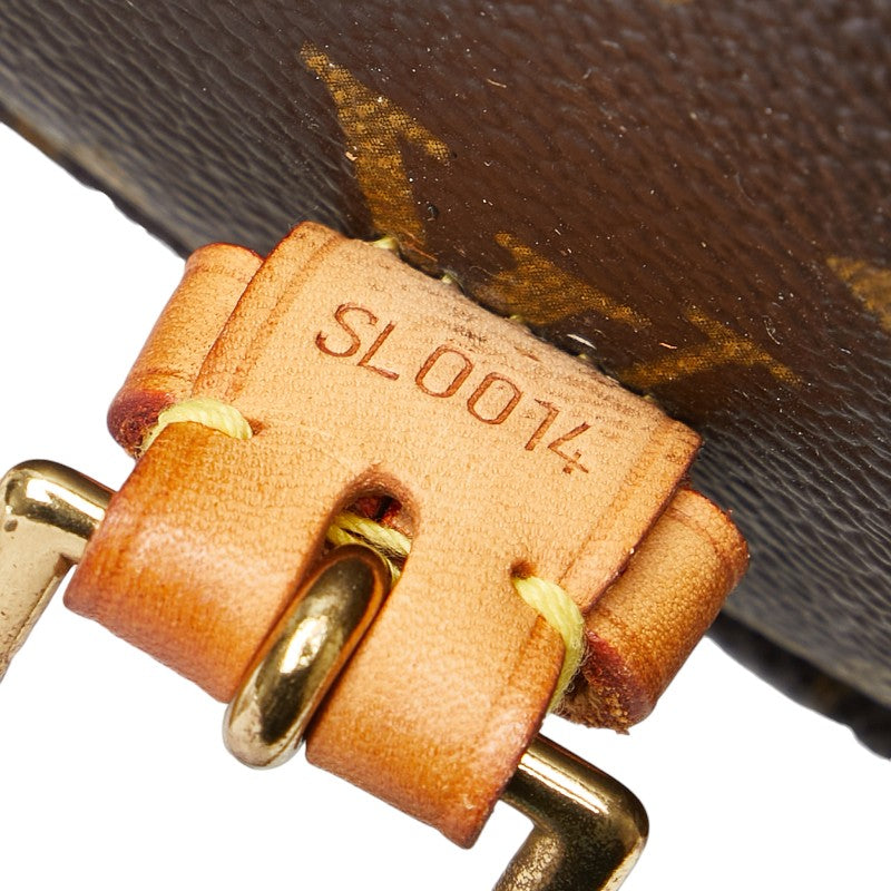 ルイ ヴィトン モノグラム ソローニュ ショルダーバッグ M42250 ブラウン PVC レザー レディース LOUIS VUITTON 【中古】