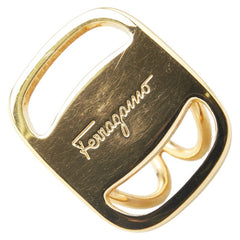 サルヴァトーレフェラガモ ヴァラ スカーフリング ゴールド メッキ レディース Salvatore Ferragamo 【中古】