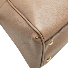 カルティエ マルチェロ ドゥ カルティエ ハンドバッグ ショルダーバッグ 2WAY グレージュ レザー パイソン レディース CARTIER 【中古】