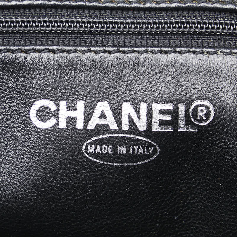 シャネル マトラッセ 復刻トート ココマーク ハンドバッグ トートバッグ ブラック キャビアスキン レディース CHANEL 【中古】