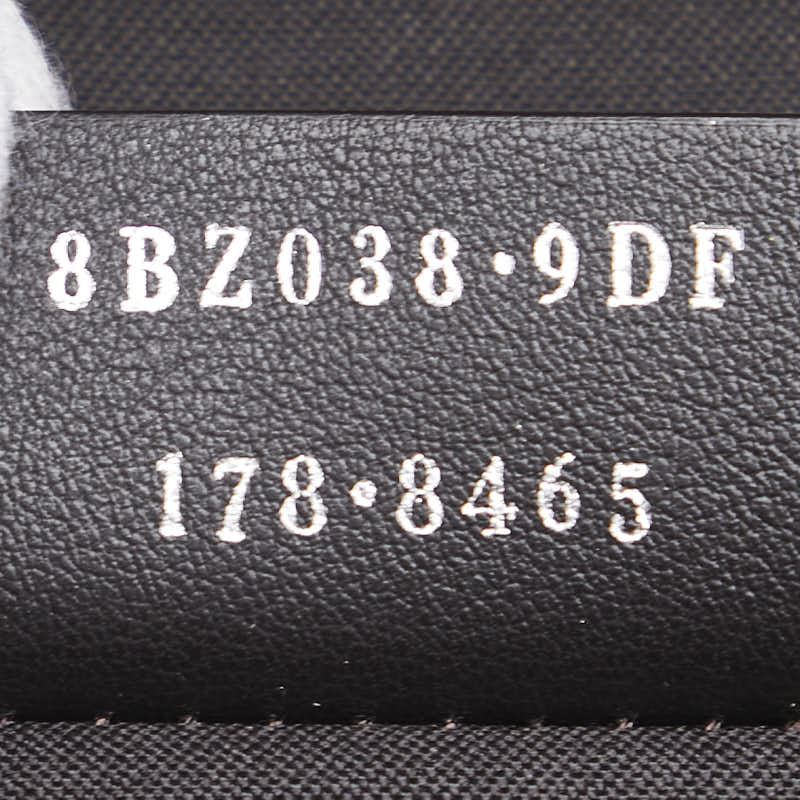 フェンディ スタッズ チェーン リュック バックパック 8BZ038 レッド レザー レディース FENDI 【中古】