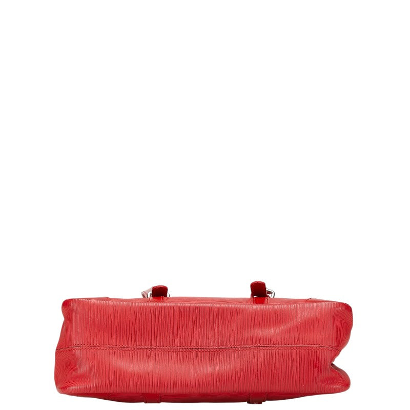 ルイ ヴィトン エピ セギュールMM トートバッグ M5886E レッド レザー レディース LOUIS VUITTON 【中古】