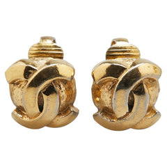 シャネル ヴィンテージ ココマーク イヤリング ゴールド メッキ レディース CHANEL 【中古】