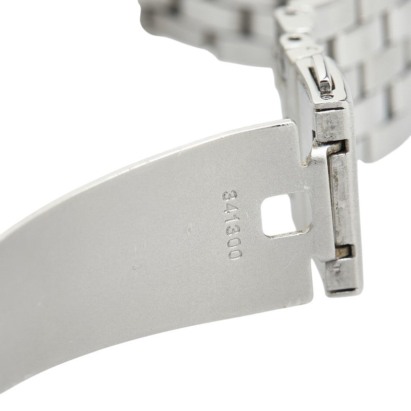 アルマーニ 腕時計 クオーツ ブラック文字盤 ステンレススチール レディース ARMANI 【中古】