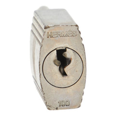 エルメス カデナ 南京錠 10個セット シルバー メタル レディース HERMES 【中古】