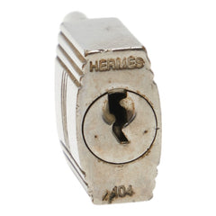 エルメス カデナ 南京錠 10個セット シルバー メタル レディース HERMES 【中古】