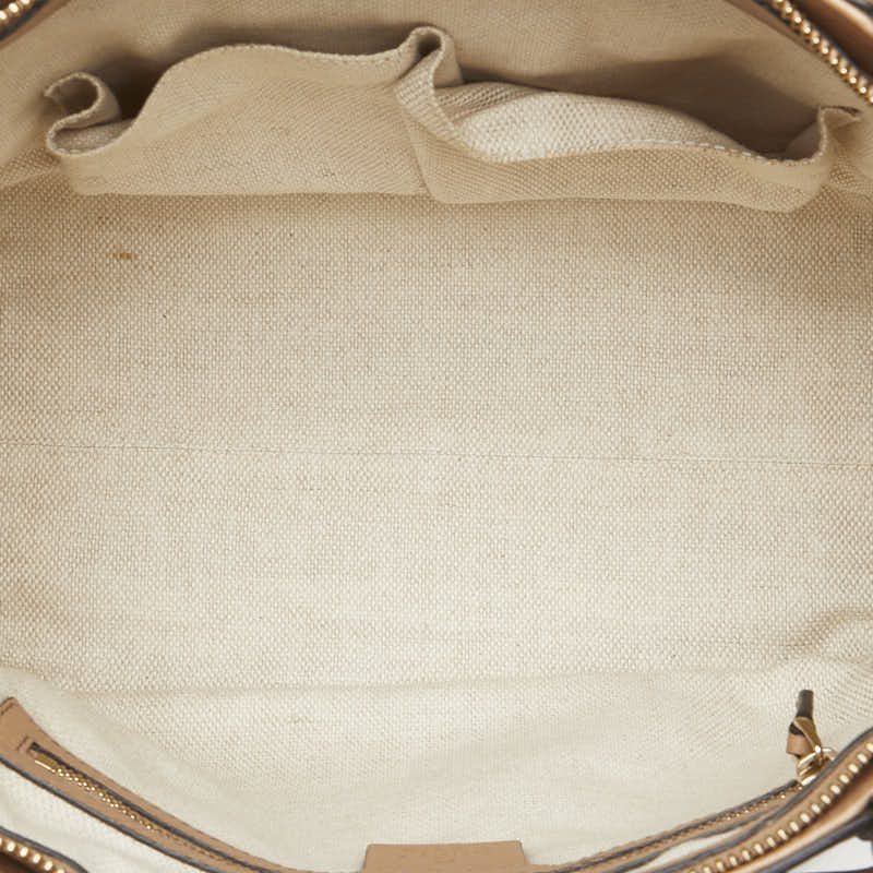 グッチ ソーホー タッセル ハンドバッグ ショルダーバッグ 2WAY 369176 ベージュ レザー レディース GUCCI 【中古】