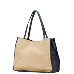 グッチ ホースビット1955 トートバッグ 623694 ベージュ ネイビー キャンバス レザー レディース GUCCI 【中古】