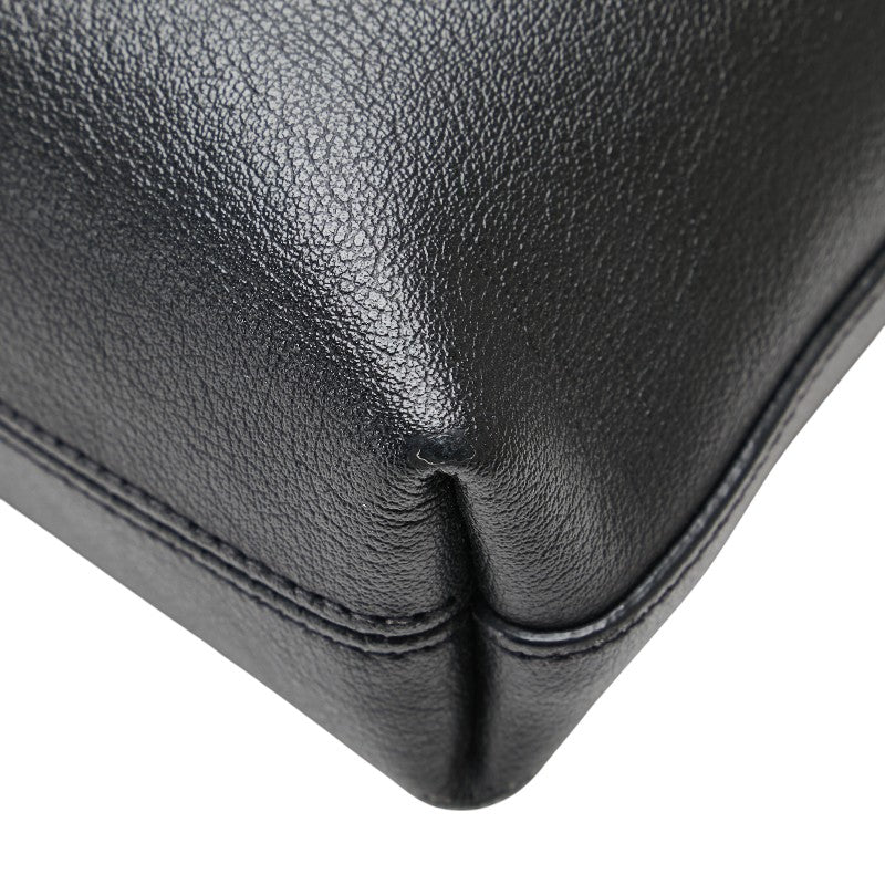 サンローラン 斜め掛け ショルダーバッグ ブラック レザー レディース SAINT LAURENT 【中古】