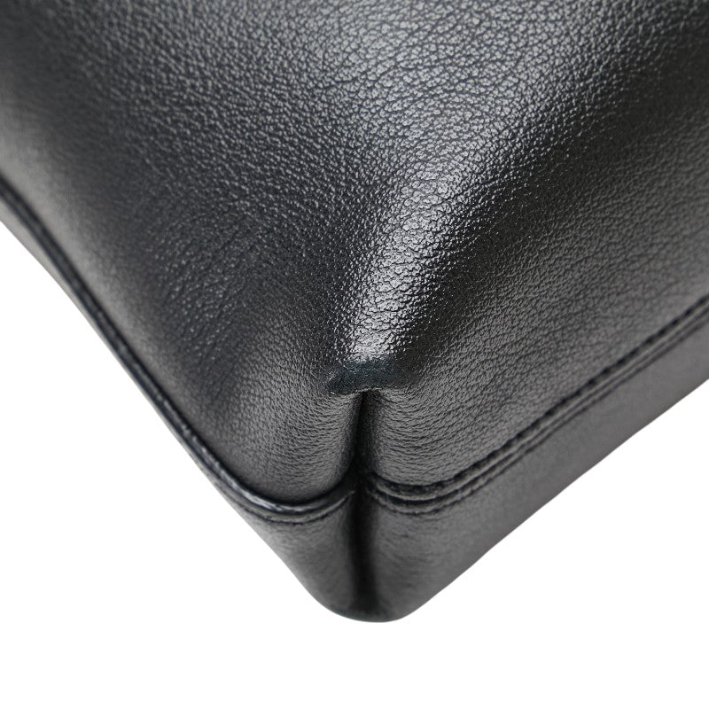 サンローラン 斜め掛け ショルダーバッグ ブラック レザー レディース SAINT LAURENT 【中古】