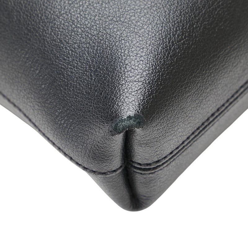 サンローラン 斜め掛け ショルダーバッグ ブラック レザー レディース SAINT LAURENT 【中古】