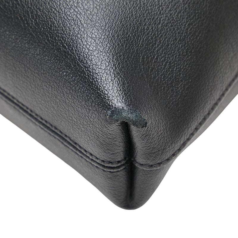 サンローラン 斜め掛け ショルダーバッグ ブラック レザー レディース SAINT LAURENT 【中古】