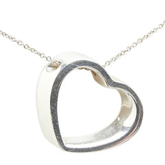 ティファニー ジオメトリックハート ネックレス SV925 シルバー レディース TIFFANY&Co. 【中古】