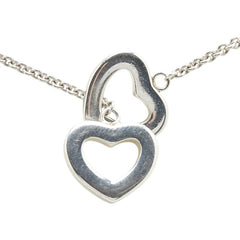 ティファニー ハートリンク ラリアット ペンダントネックレス SV925 シルバー レディース TIFFANY&Co. 【中古】