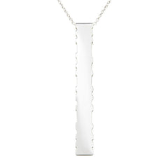 ティファニー アトラス バー ペンダントネックレス SV925 シルバー レディース TIFFANY&Co. 【中古】