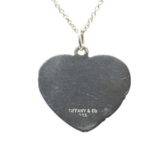 ティファニー ハート ネックレス SV925 シルバー レディース TIFFANY&Co. 【中古】