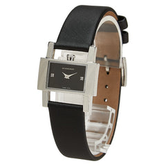 バーバリー 腕時計 BU4204 クオーツ ブラック文字盤 ナイロン レザー レディース BURBERRY 【中古】