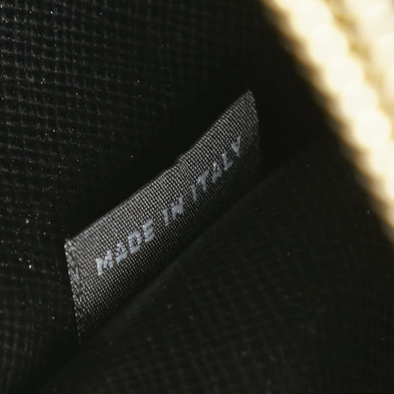 プラダ ラウンドファスナー 長財布 1M0506 ブラック レザー レディース PRADA 【中古】