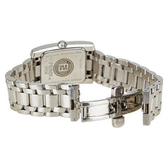 フェンディ オロロジ クラシコ 腕時計 7000L クオーツ ブラック文字盤 ステンレススチール レディース FENDI 【中古】