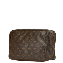 ルイ ヴィトン モノグラム トゥルーストワレット 28 セカンドバッグ クラッチバッグ M47522 ブラウン PVC レディース LOUIS VUITTON 【中古】