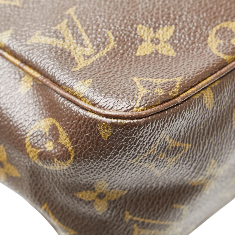 ルイ ヴィトン モノグラム トゥルーストワレット 28 セカンドバッグ クラッチバッグ M47522 ブラウン PVC レディース LOUIS VUITTON 【中古】