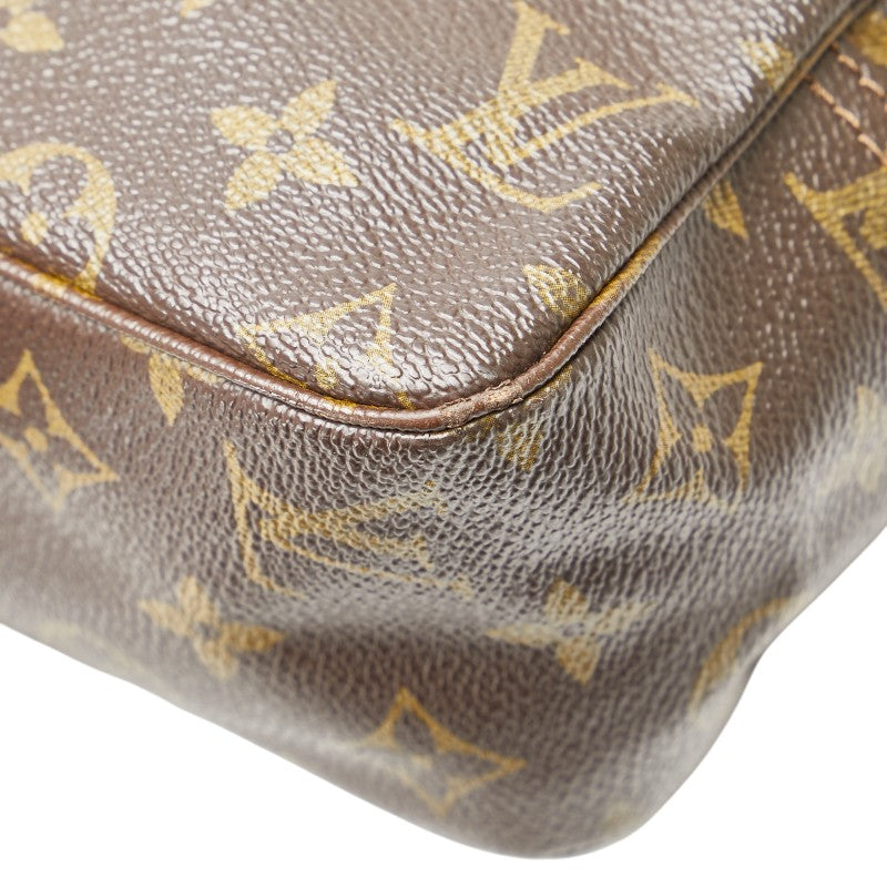 ルイ ヴィトン モノグラム トゥルーストワレット 28 セカンドバッグ クラッチバッグ M47522 ブラウン PVC レディース LOUIS VUITTON 【中古】