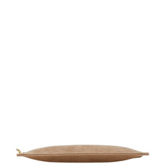 ルイ ヴィトン ポーチ 小物入れ グレー スウェード レディース LOUIS VUITTON 【中古】