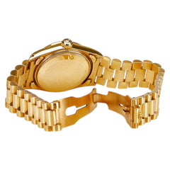 ロレックス デイトジャスト ボーイズ 腕時計 6827 自動巻き ゴールド文字盤 K18YG イエローゴールド メンズ ROLEX 【中古】