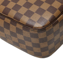ルイ ヴィトン ダミエ パリオリPM ハンドバッグ トートバッグ N51123 ブラウン PVC レザー レディース LOUIS VUITTON 【中古】