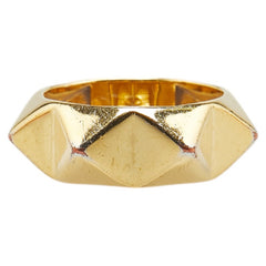 ヴァレンチノ ロックスタッズ リング 指輪 ゴールド メッキ レディース Valentino 【中古】