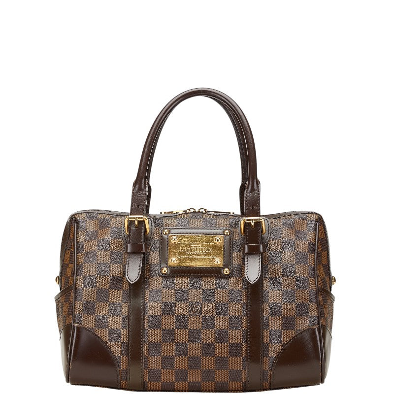 ルイ ヴィトン ダミエ バークレー ハンドバッグ N52000 ブラウン PVC レザー レディース LOUIS VUITTON 【中古】