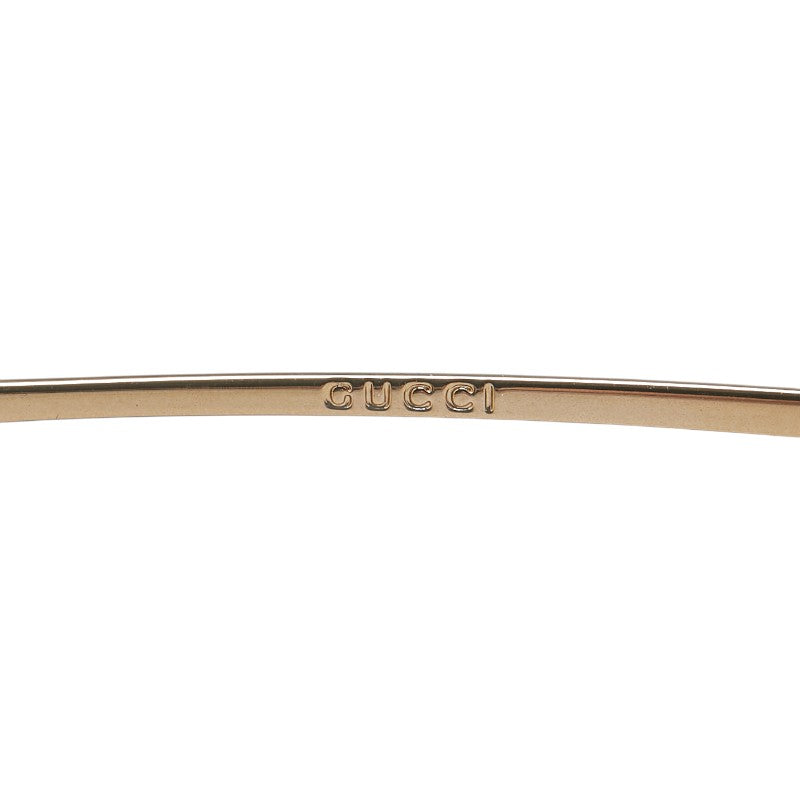 グッチ ラインストーン サングラス GG1784 ゴールド プラスチック レディース GUCCI 【中古】