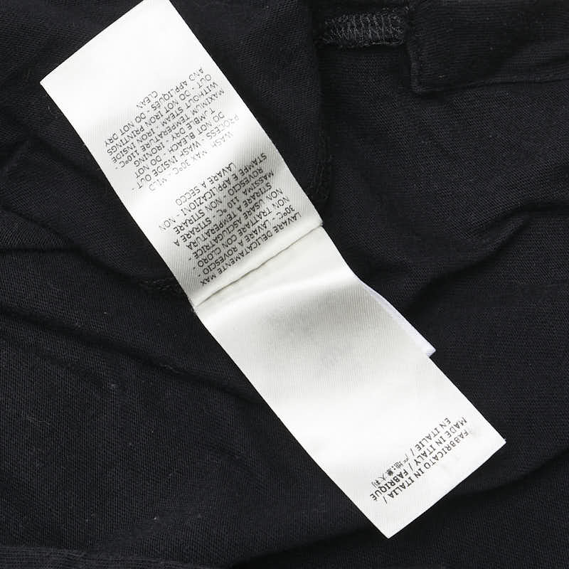 フェンディ LOVE 半袖Ｔシャツ サイズ:36 ブラック コットン レディース FENDI 【中古】