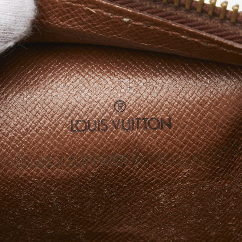 ルイ ヴィトン モノグラム ポシェット オム セカンドバッグ クラッチバッグ M51795 ブラウン PVC レザー メンズ LOUIS VUITTON 【中古】