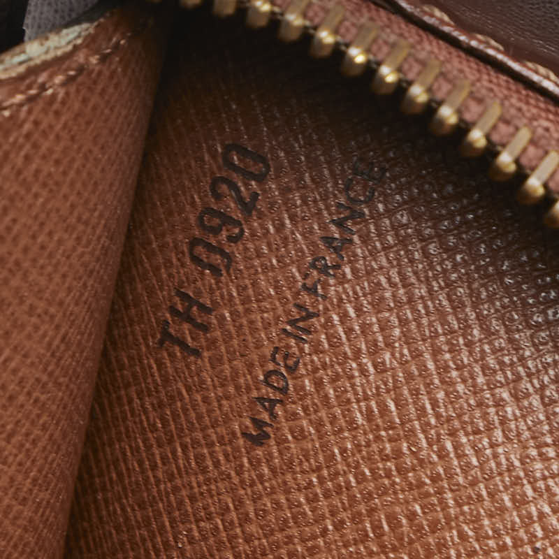 ルイ ヴィトン モノグラム ポシェット オム セカンドバッグ クラッチバッグ M51795 ブラウン PVC レザー メンズ LOUIS VUITTON 【中古】