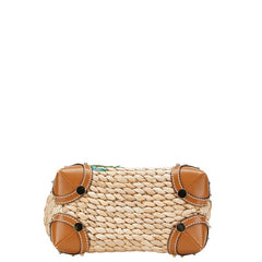 マイケルコース ハンドバッグ かごバッグ ショルダーバッグ 2WAY 30S8GMBM4W ベージュ ブラウン グリーン コーンハスク レディース Michael Kors 【中古】