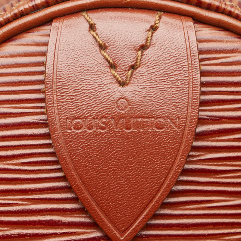 ルイ ヴィトン エピ キーポル45 ボストンバッグ M42978 ジパングゴールド ブラウン レザー レディース LOUIS VUITTON 【中古】
