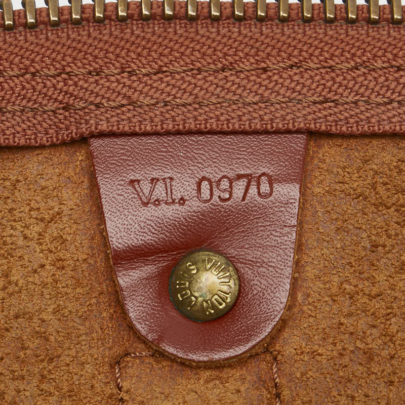 ルイ ヴィトン エピ キーポル45 ボストンバッグ M42978 ジパングゴールド ブラウン レザー レディース LOUIS VUITTON 【中古】