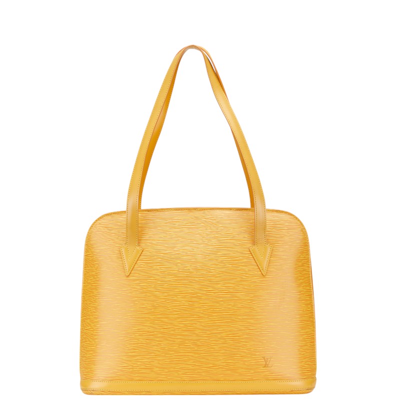 ルイ ヴィトン エピ リュサック ショルダーバッグ トートバッグ M52289 タッシリイエロー レザー レディース LOUIS VUITTON 【中古】