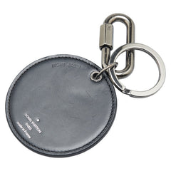 ルイ ヴィトン モノグラム ポルト クレ ラウンド レインボー キーホルダー チャーム MP2465 ブラック マルチカラー レザー メタル レディース LOUIS VUITTON 【中古】