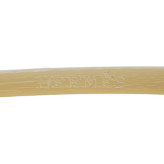 エルメス かんざし 髪留め 髪飾り ヘアアクセサリー クリア ブラウン プラスチック レディース HERMES 【中古】