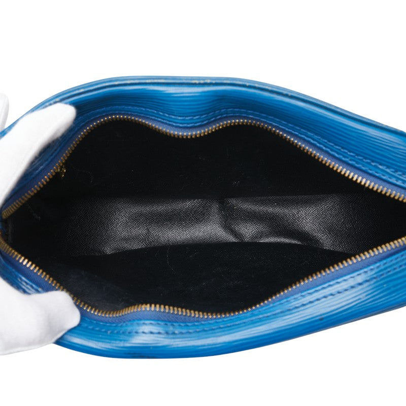 ルイ ヴィトン エピ ジョヌフィーユ 斜め掛け ショルダーバッグ M52155 トレドブルー レザー レディース LOUIS VUITTON 【中古】