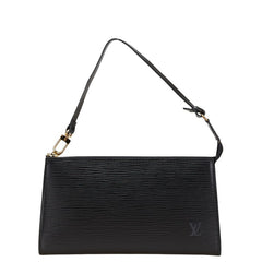ルイ ヴィトン エピ ポシェット アクセソワール ポーチ M40632 ノワール ブラック レザー レディース LOUIS VUITTON 【中古】