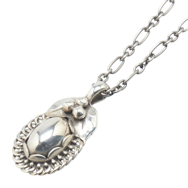 ジョージジェンセン 1992 イヤー ネックレス SV925 シルバー レディース Georg Jensen 【中古】