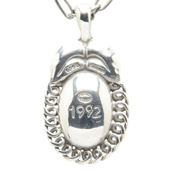 ジョージジェンセン 1992 イヤー ネックレス SV925 シルバー レディース Georg Jensen 【中古】