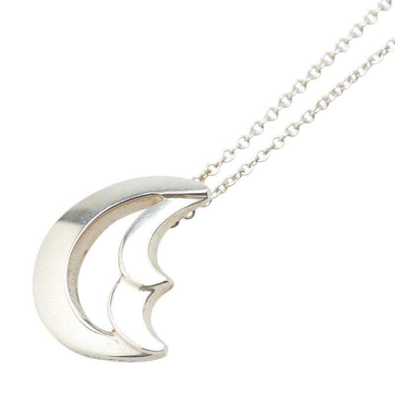 ティファニー クレセントムーン ネックレス SV925 シルバー レディース TIFFANY&Co. 【中古】
